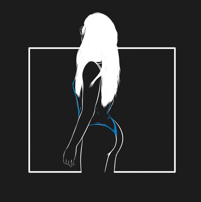 Beautiful view with Irina