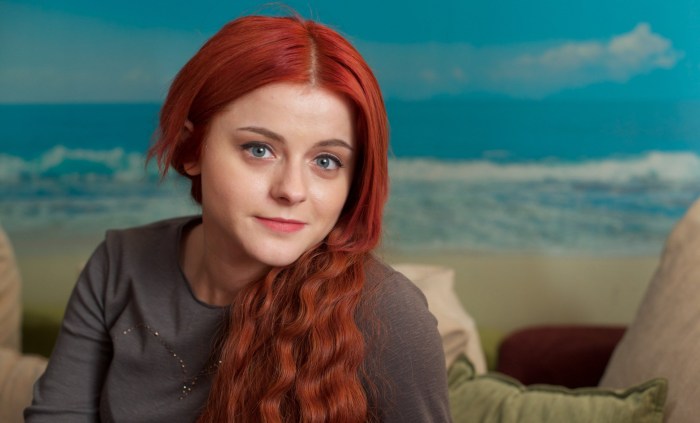 Beautiful feet of the bride