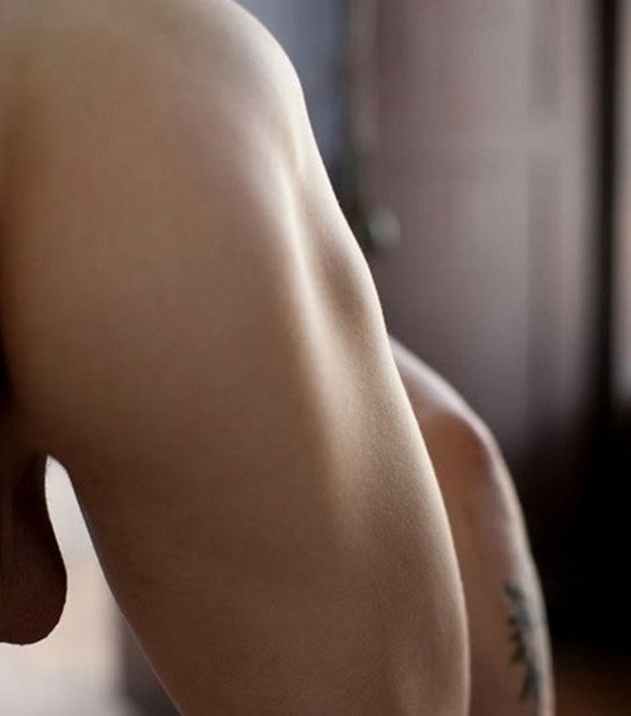 Beautiful shaved pubis and members