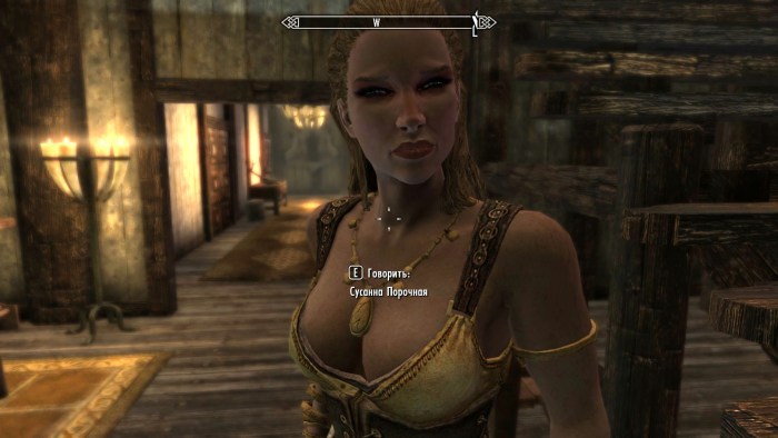 Susanna vicious Skyrim without a dress