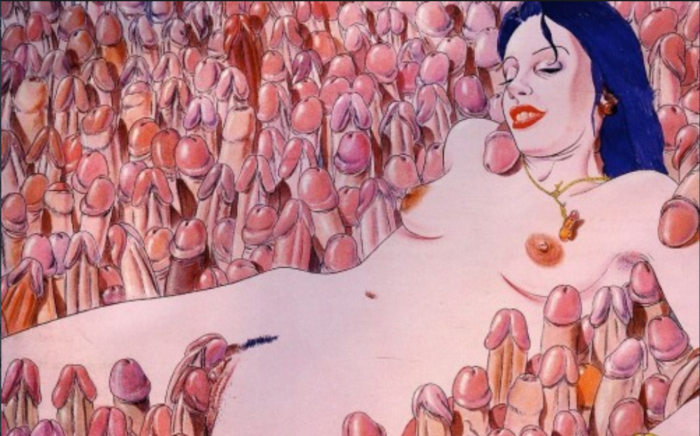 Women's vagina in art