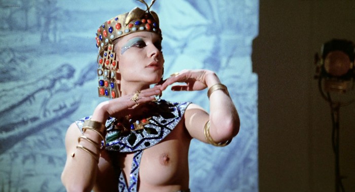 Young woman yaga art naked