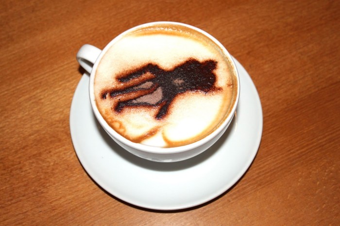 Cumy member in coffee