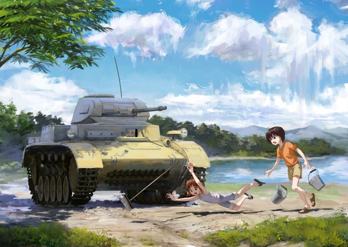Girls und Panzer Panzer 4