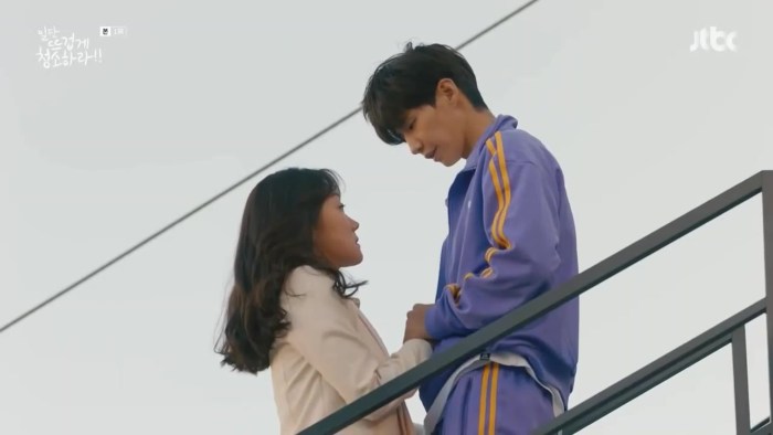 PAK HE JIN and his girlfriend