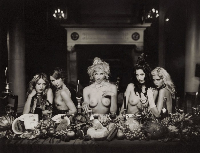 Female striptease retro