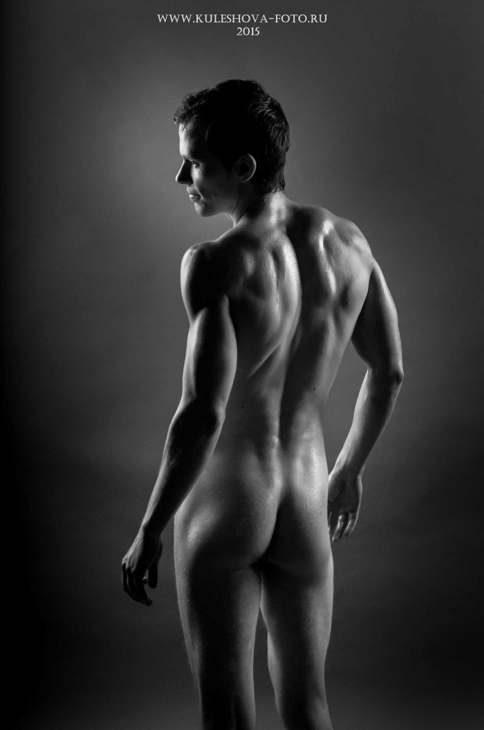 Men's photo shoot in the style of nude