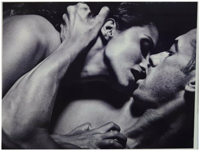 Erotic photo shoot of the couple