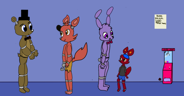 Freddy Fasber and Foxy