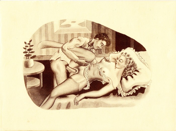 Pornographic sketches