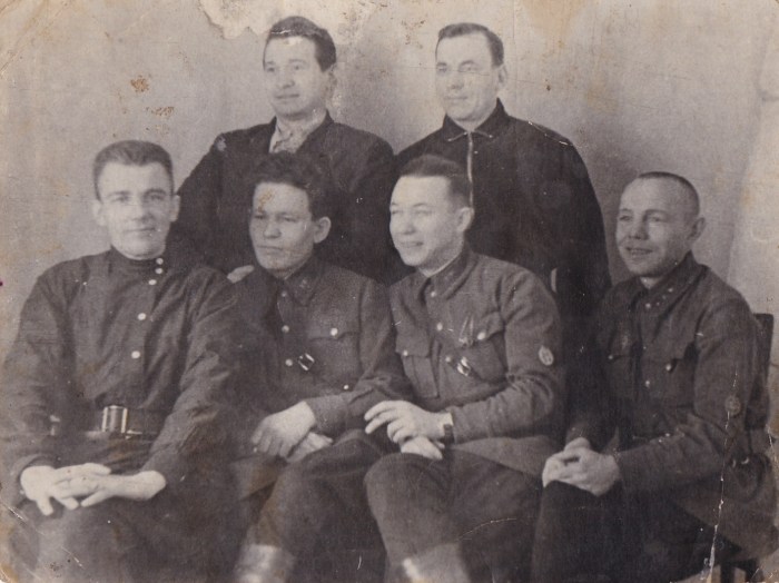 Girl in the form of the NKVD