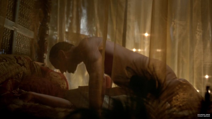 Naked Lara Puliver from the series Da Vinci Demons