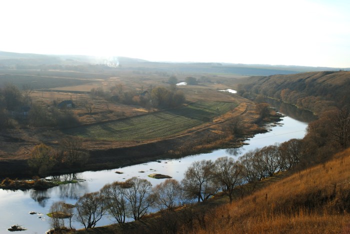 Karateevo village of Chernsky district