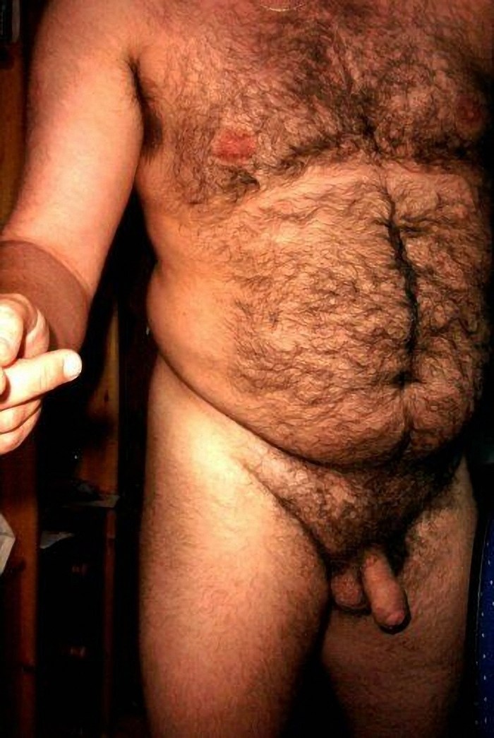 Naked thick hairy men