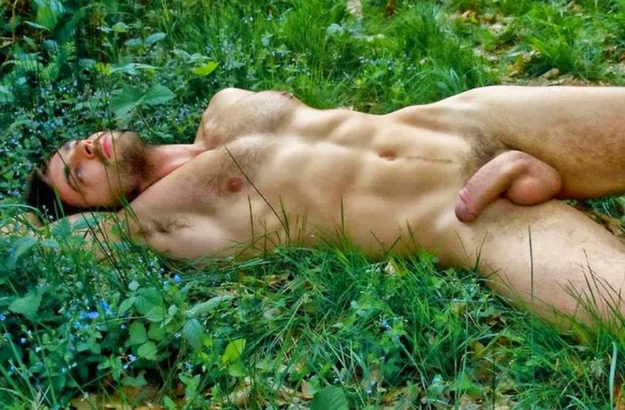 Boys in nature naked