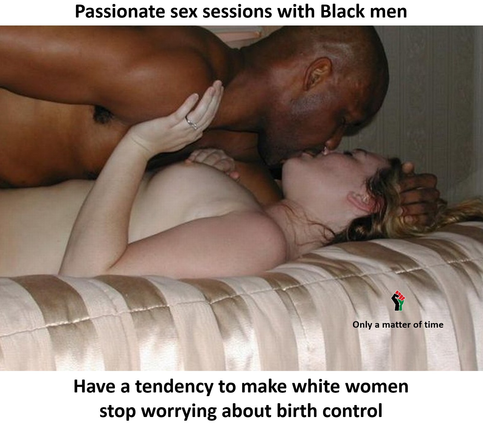 White Women with Black Men Porn (39 photos) image