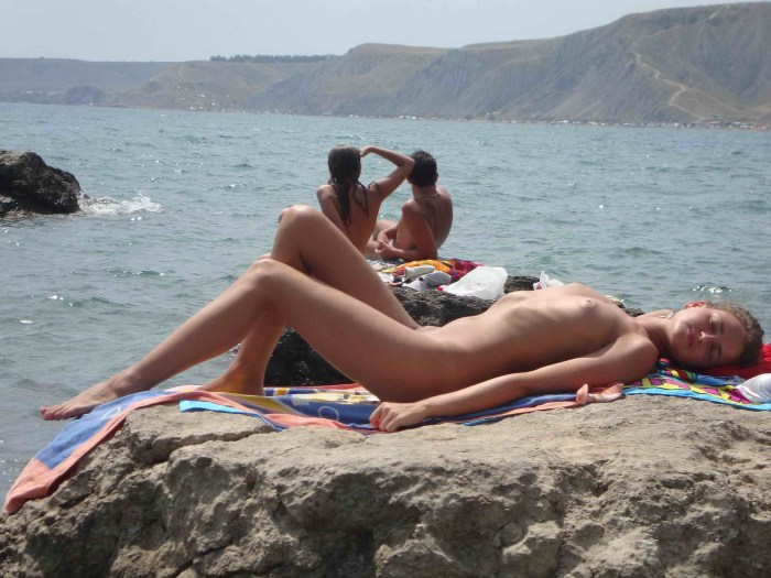 Fucking on Crimean beaches