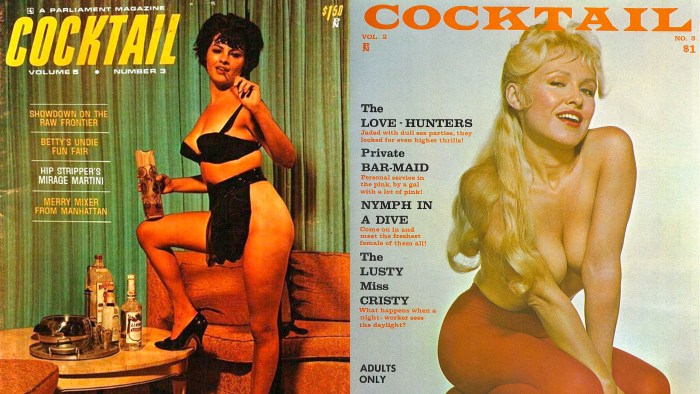 Men's erotic magazines