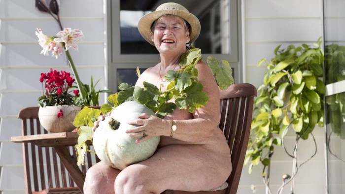 Grandmother in the country