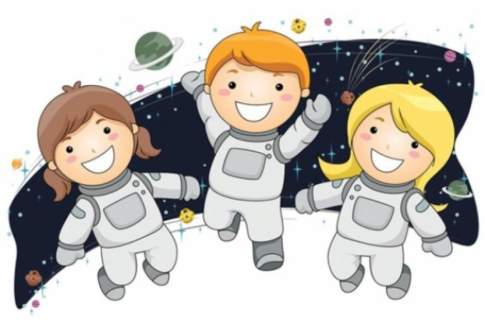 Cosmonaut for children