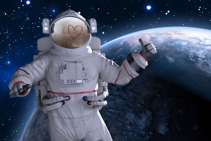 Photo frame "Cosmonaut"