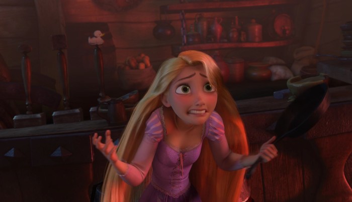 Rapunzel in captivity