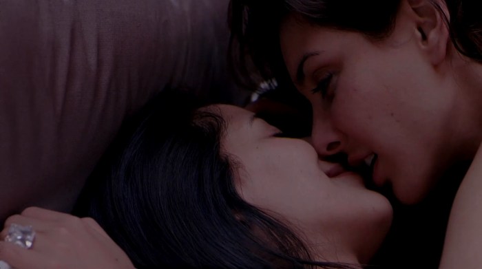 Passion in love in bed