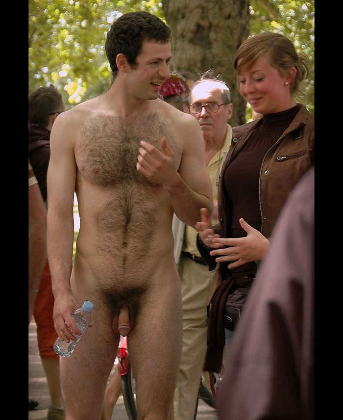 Naked Mens with the vaginal in public