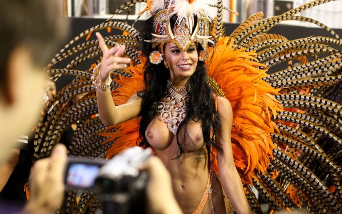 Brazilian orgy on the carnival in Rio