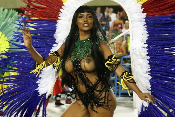 Naked carnival Brazil 1986