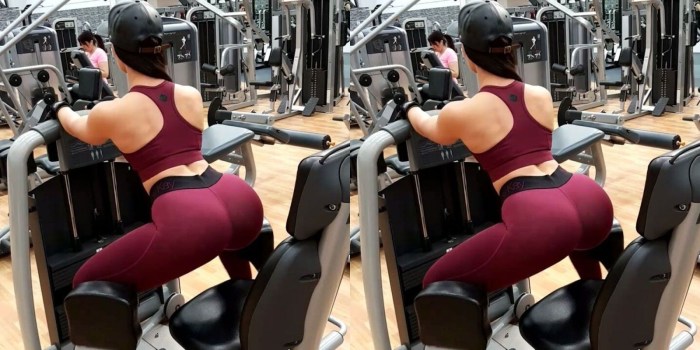 Butt Exercesses at Gym