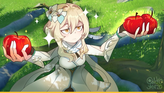 Genshin Impact Lisa and Divine