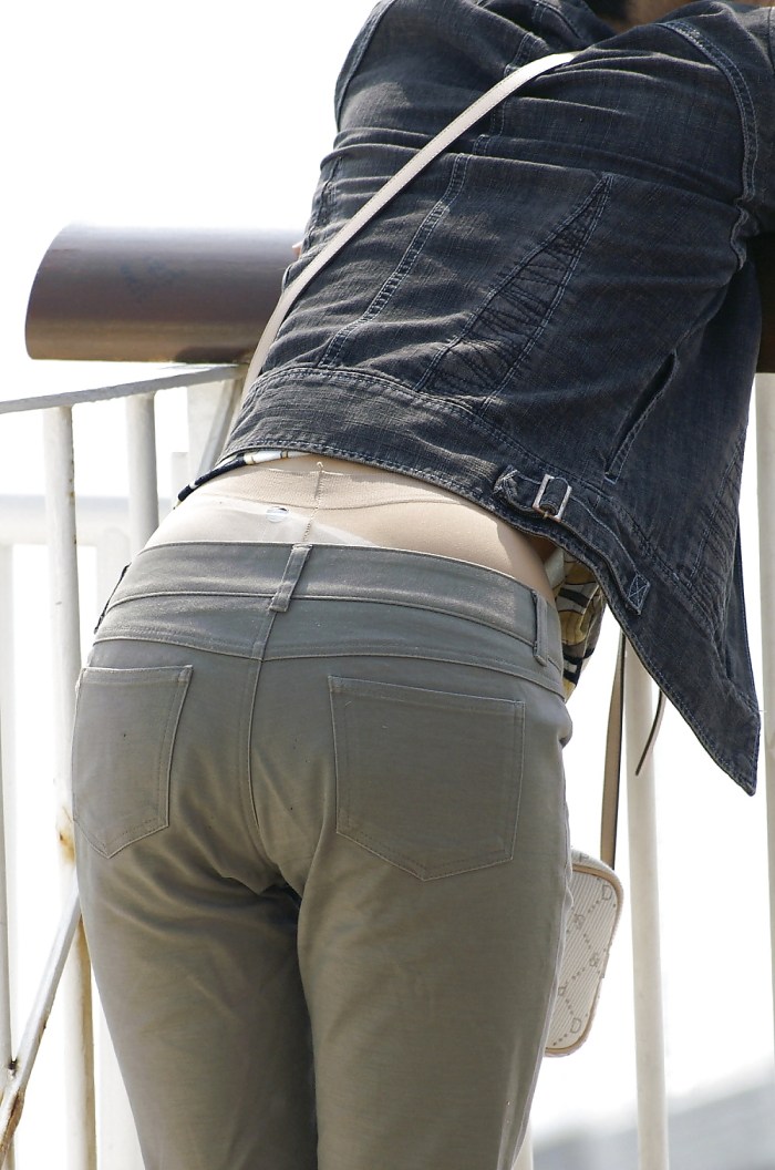 Beautiful ass is spied