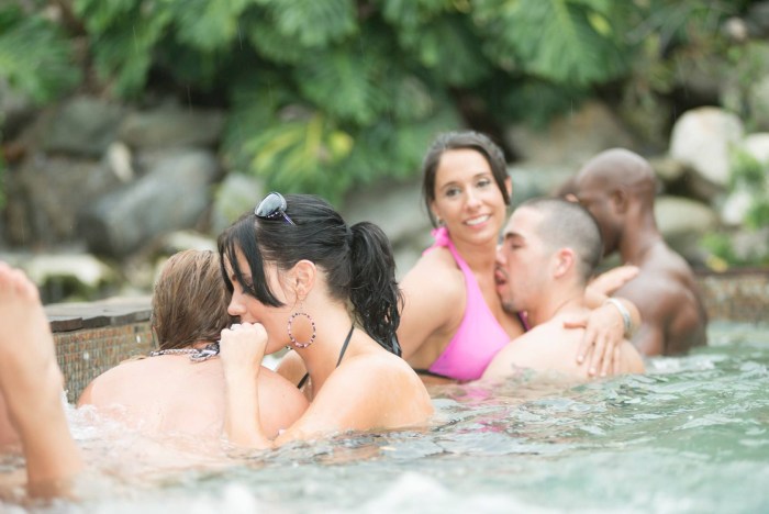 Family parties of the swingers