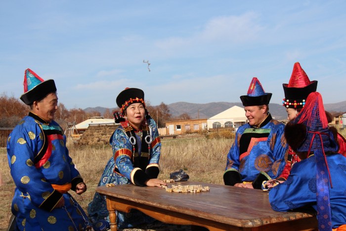 Buryat dresses for girls