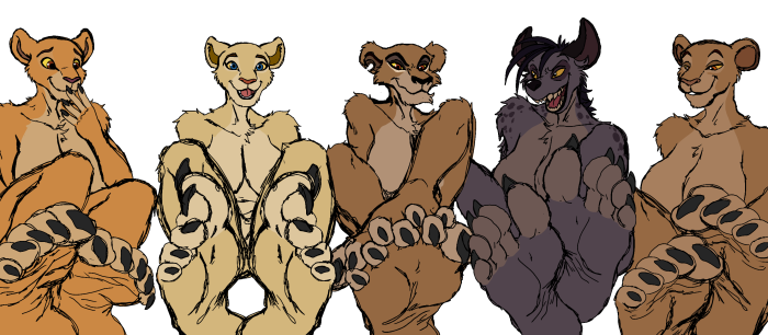 Anime Smelly Foot Gyangesses