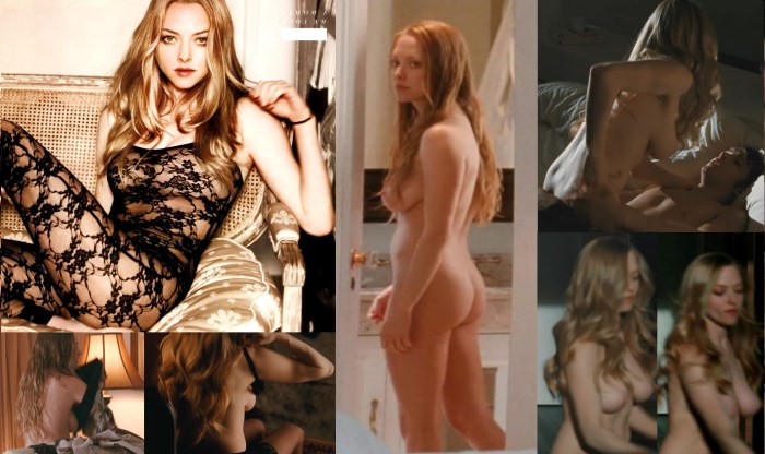 Amanda Seyfrid naked in the film
