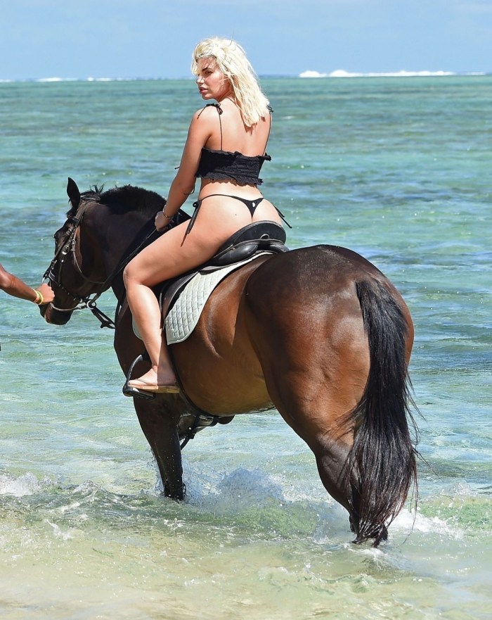 Megan Barton Hanson Horse