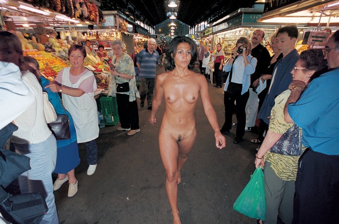 Dressed Young Woman Undressed Young Woman Shows Cunt