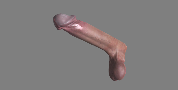 Beautiful trance with a huge member