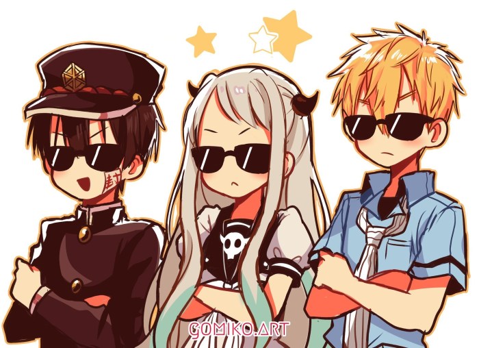 Toilet boy Hanako Kun Cow Art