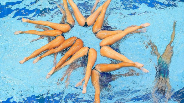 Swimming without swimsuits