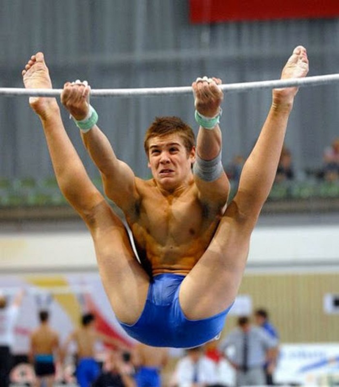 Boys in shorts and swimming trunks