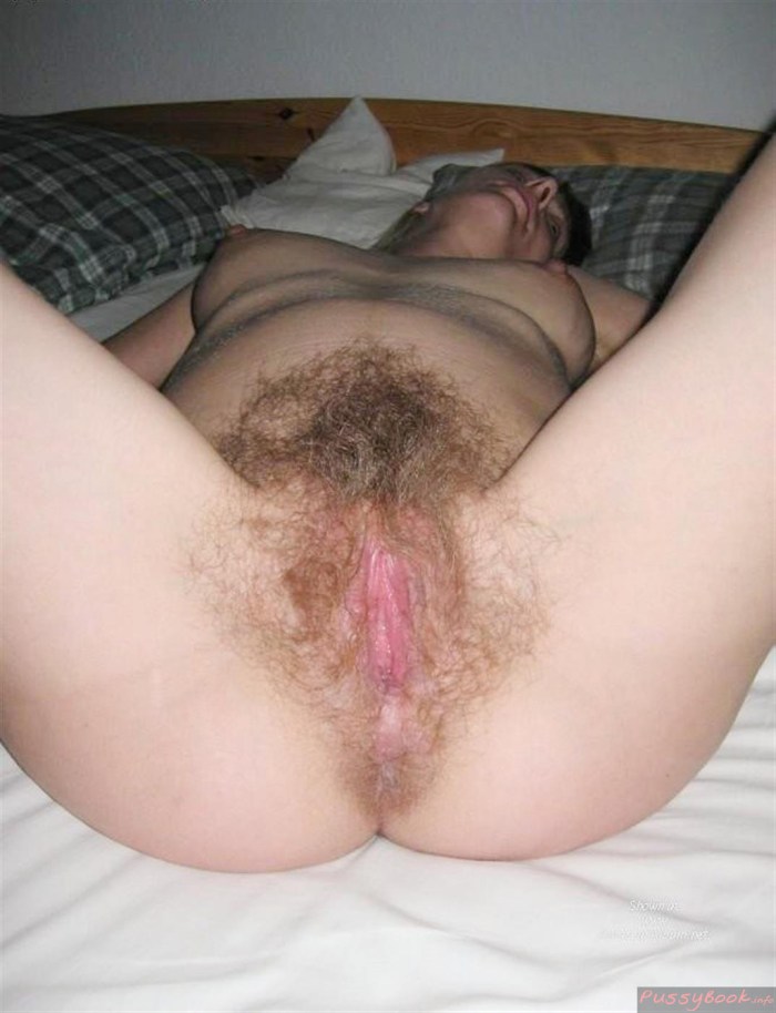 Hairy pussies in nature