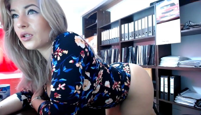 The neckline is homemade