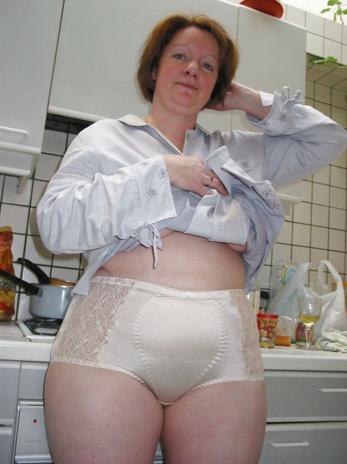 Beautiful adult women in linen