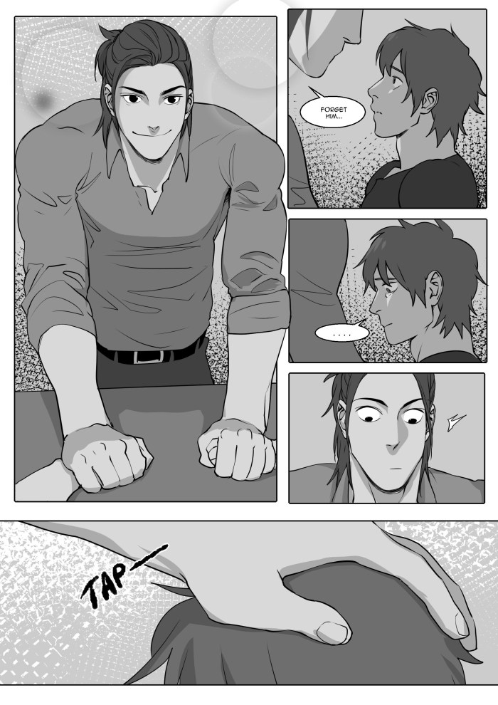 Comic leaving the cradle