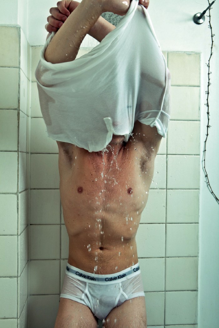 Two Bros Chilling in a Hot Tub