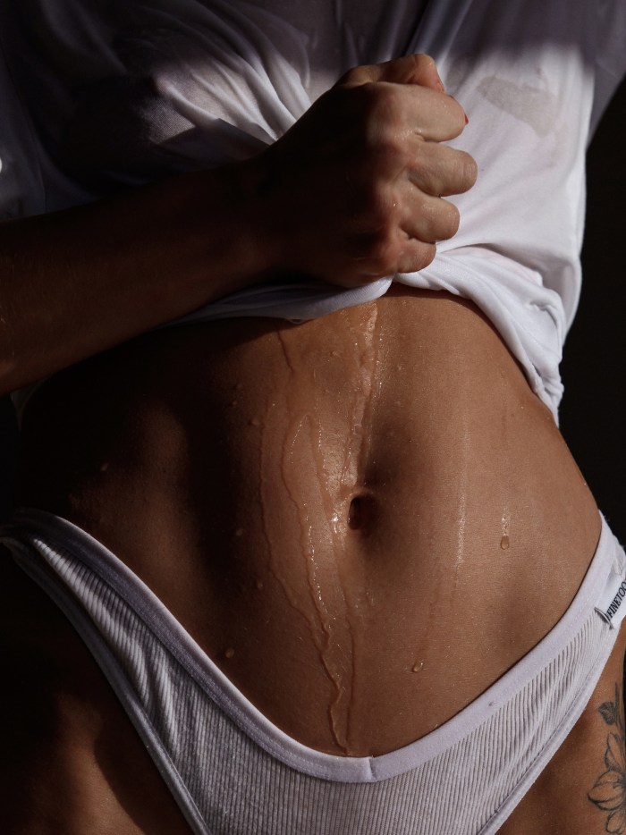 Nastya Bigrin in a swimsuit