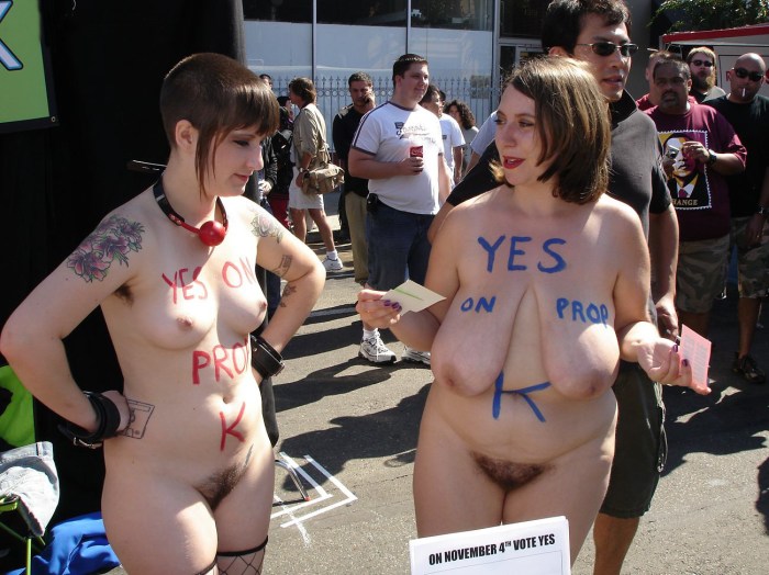 Mass exposure of girls